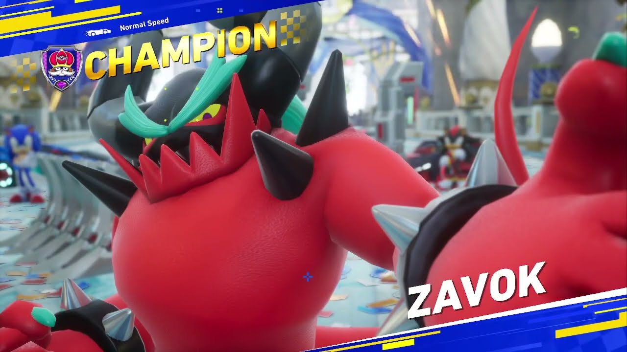Zavok Vs Sonic Donpa Grand Prix (Normal Speed) Sonic Racing CrossWorlds