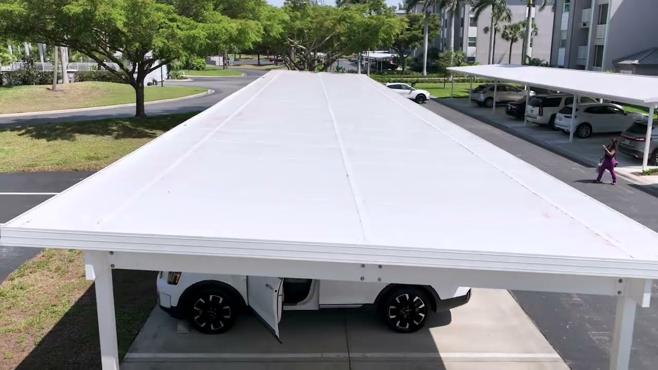 Heritage Pointe Carports after Hurricane Ian