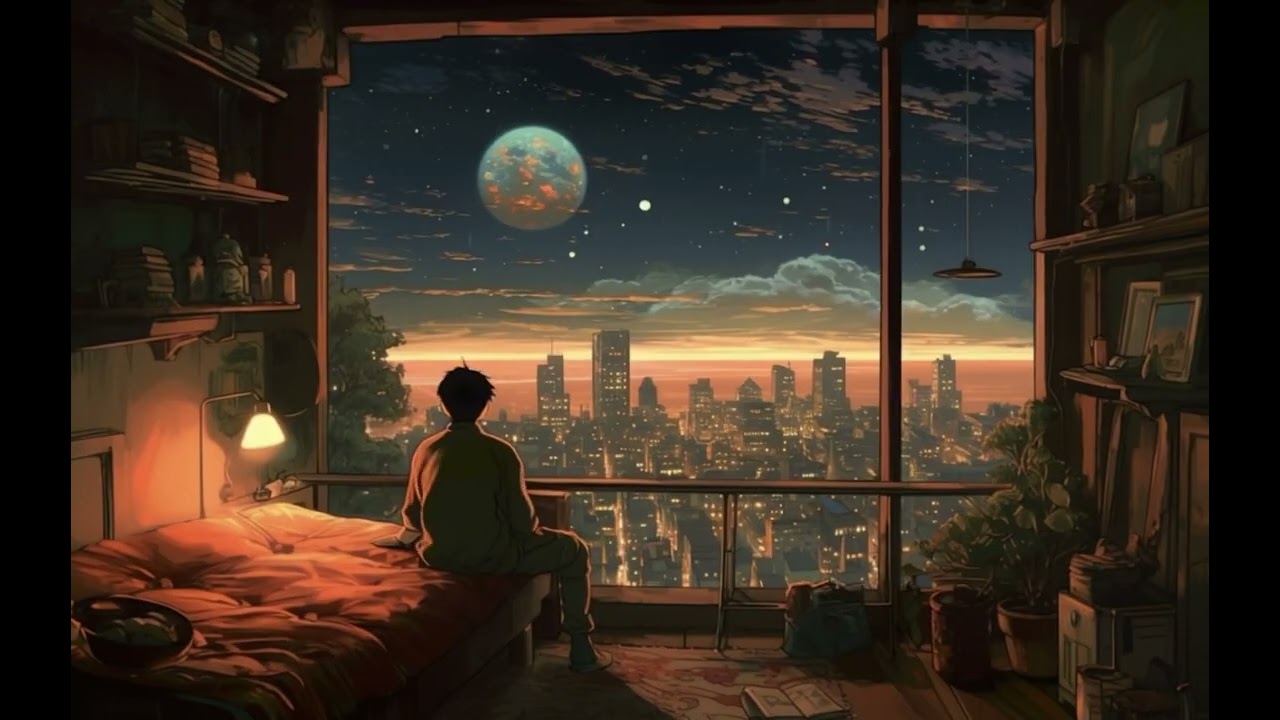 Lo-Fi Night City 🌙 Calm Beats for Study, Focus, Relax & Chill