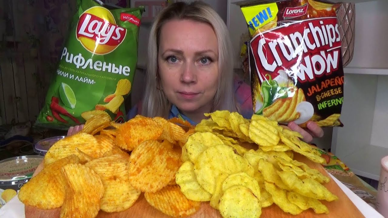 МУКБАНГ ЧИПСЫ///MUKBANG ЧИПСЫ LAYS ЛАЙМ И ЧИЛИ///ОСТРЫЕ ЧИПСЫ С ХАЛАПЕНЬЮ//CHIPS LAYS  /не АСМР///