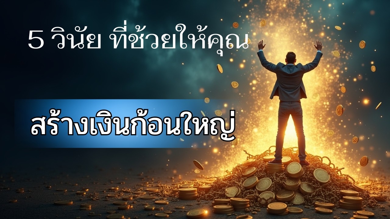 5 วินัย ที่ช้วยให้คุณสร้างเงินก้อนใหญ่