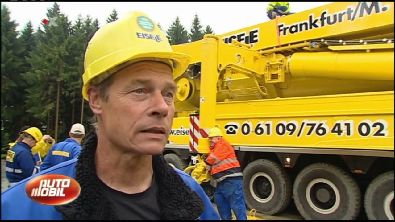 VOX auto mobil Windradaufbau im Siegerland