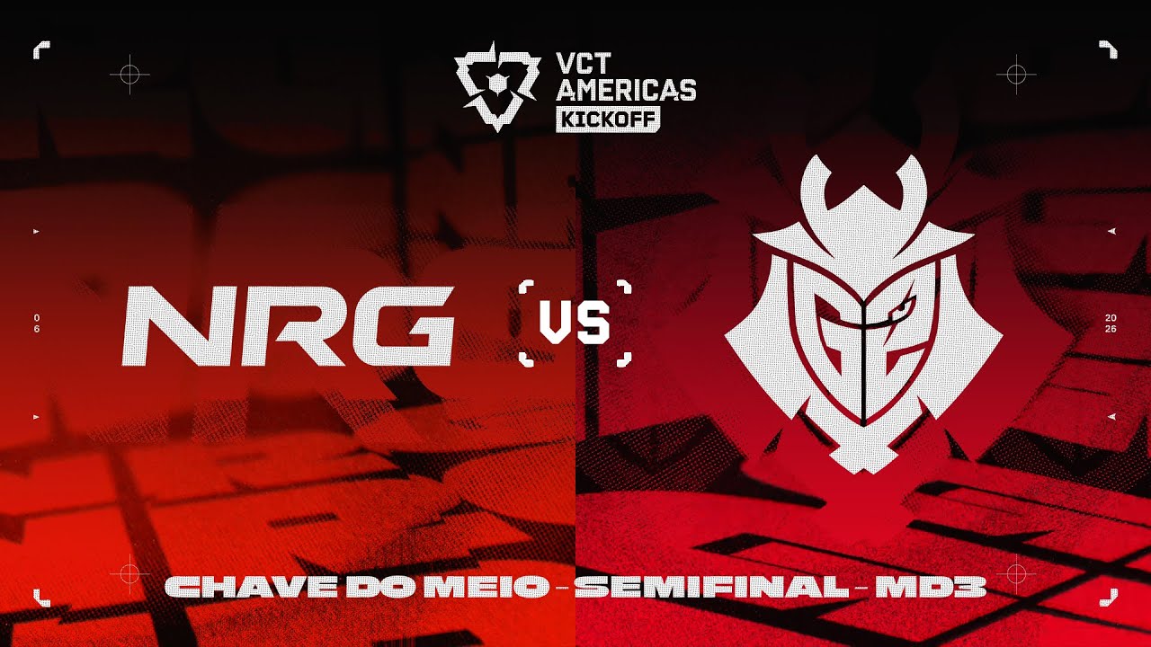 NRG x G2 | VCT Americas Kickoff 2026 | Chave do Meio - Semifinal