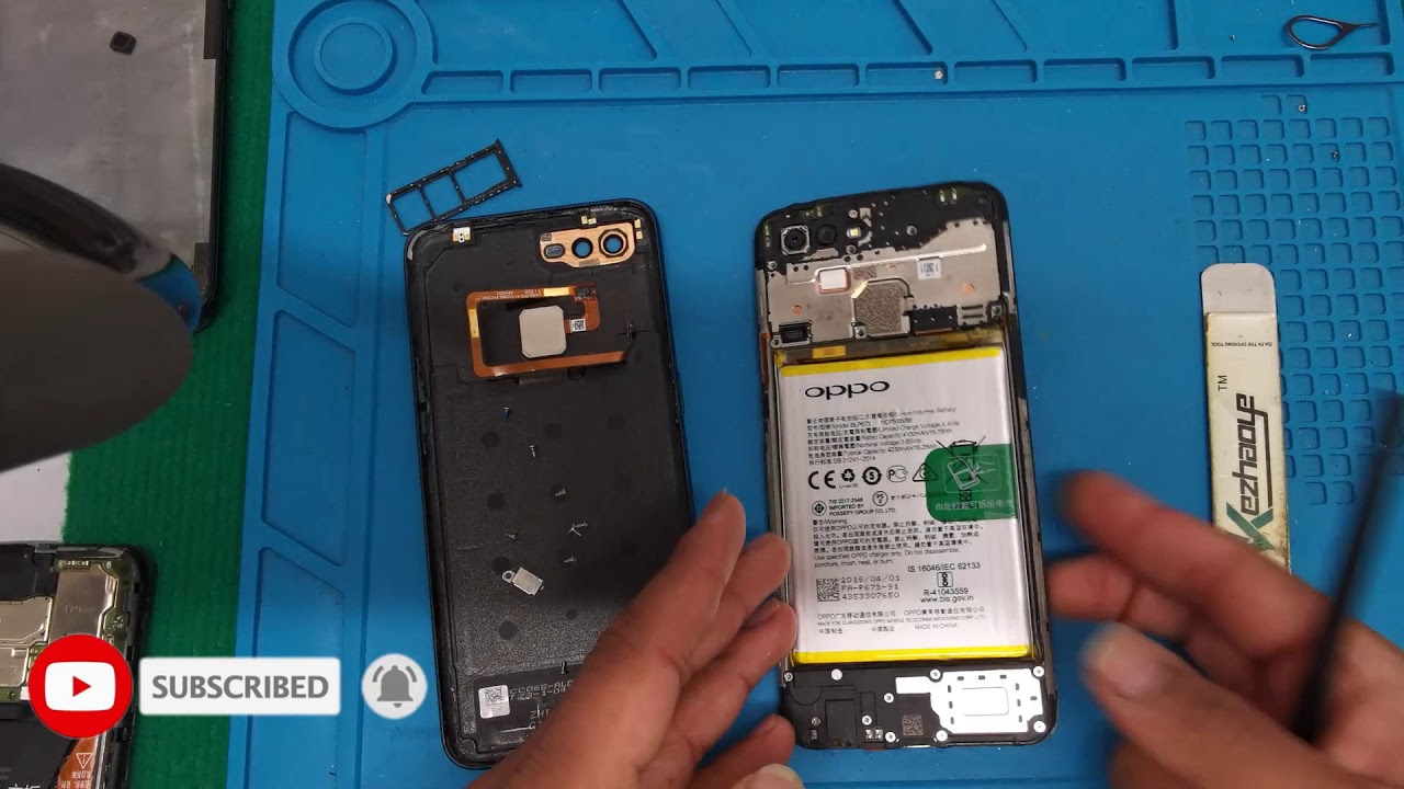Oppo AX7 complete disassembly