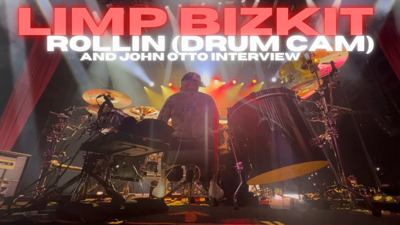 John Otto: Interview and Rollin' LIVE (drum cam)...
