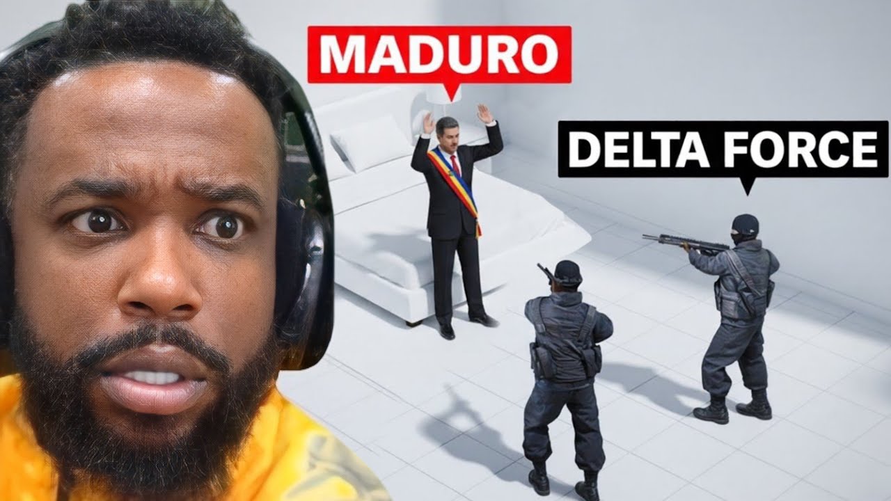 CashNasty Reacts To How Delta Force Captured Maduro in Just 3 Hours
