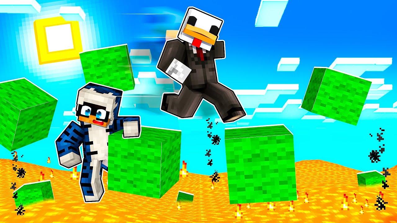 SFIDO KENDAL NEL PARKOUR SU MINECRAFT
