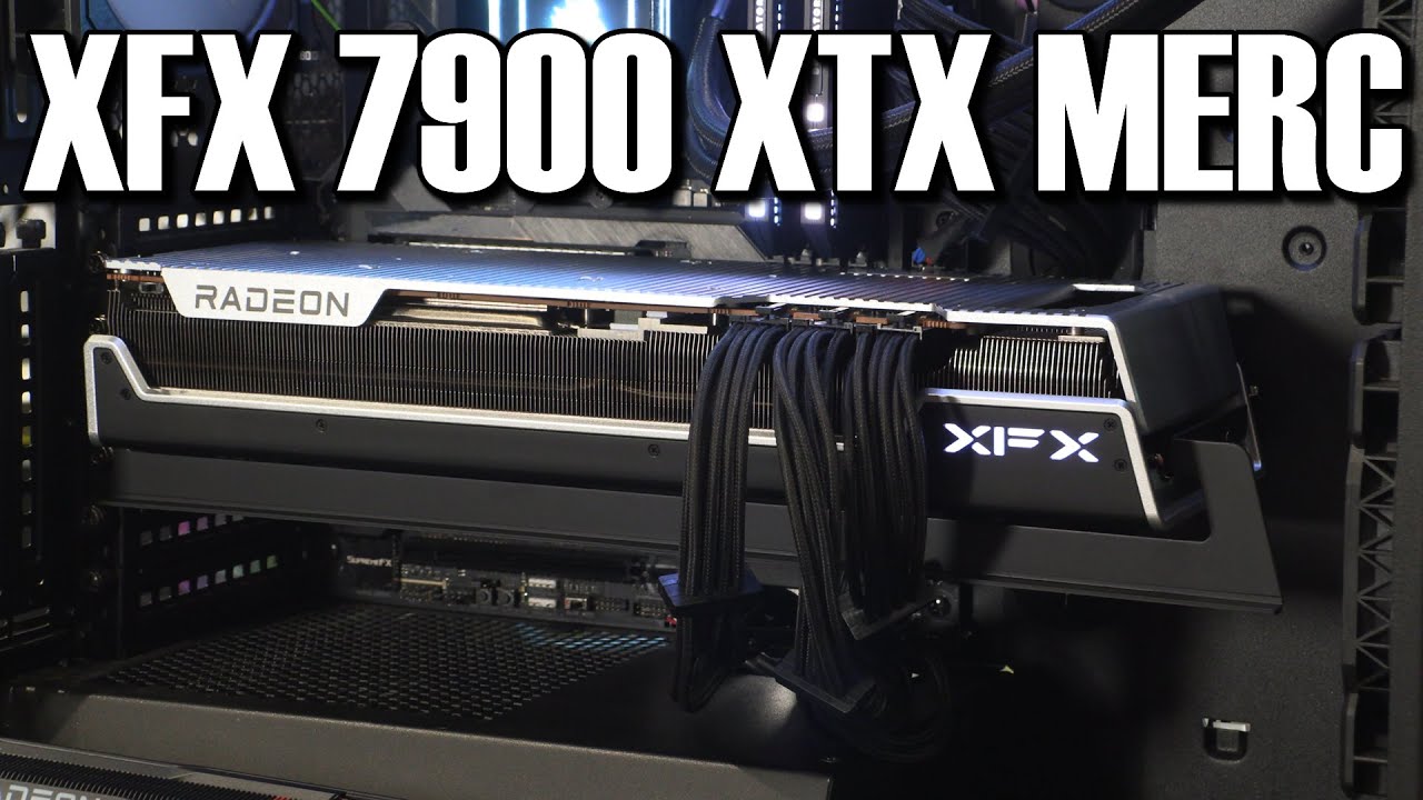 Обзор XFX RX 7900 XTX Merc Speedster Black Edition