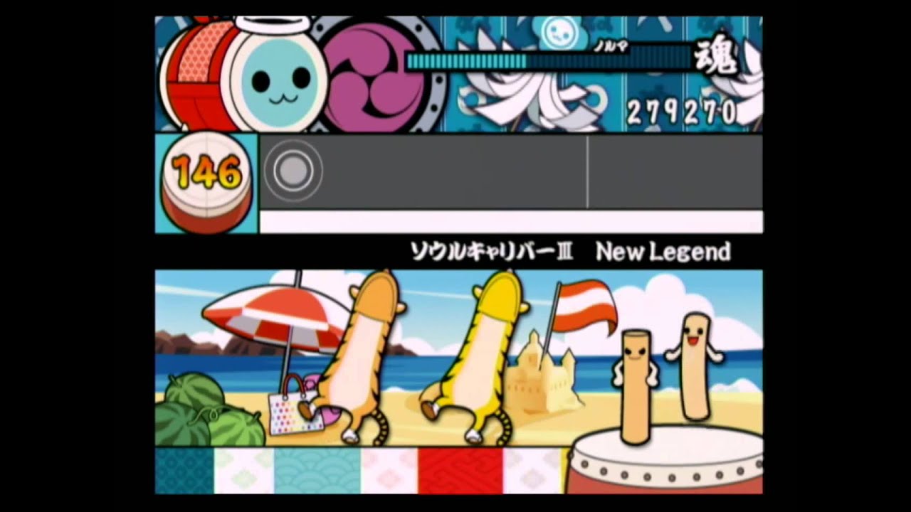 【太鼓の達人9】ソウルキャリバーⅢ New Legend【全良】