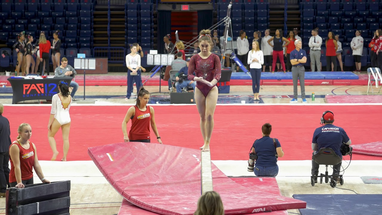 4K Gymnastics Beam Warmup AWIR