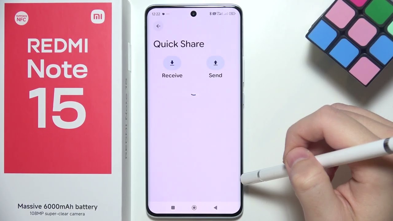 Redmi Note 15: Как включить/выключить функцию быстрого доступа к контенту