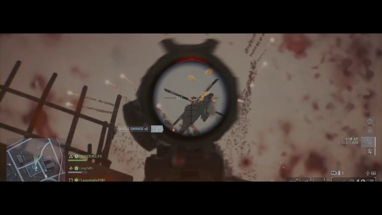 BF6 No Commentary LMG VS Helicopters