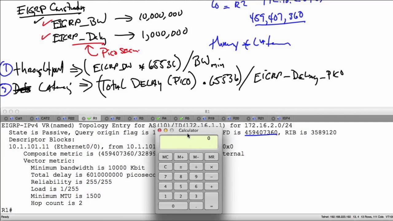 47 IPexpert EIGRP Named Operation and Metric Computation