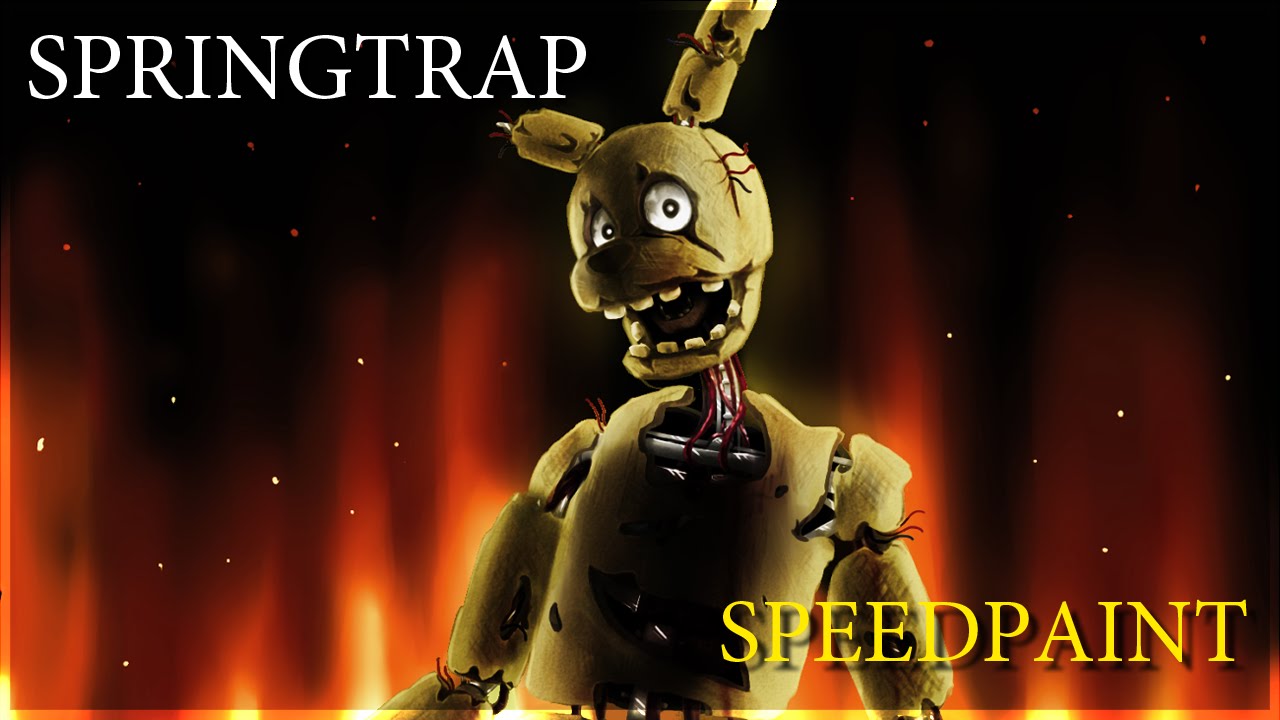 Springtrap speedpaint (FNAF3)