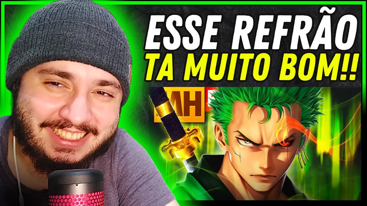 PIRATA DESCOLADO 🏴‍☠️ (One Piece) Prod. Sidney Scaccio | MHRAP | REACT BAUEB