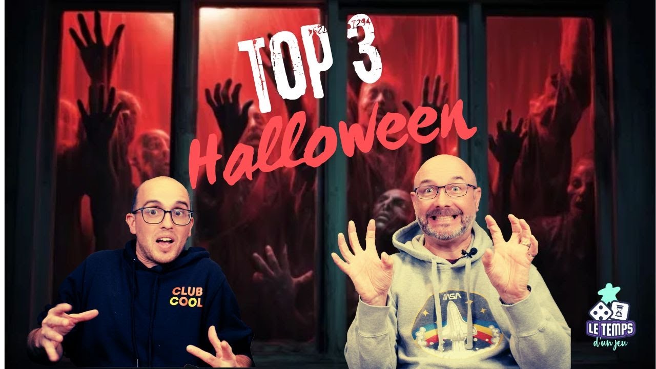 TOP 3 HALLOWEEN! Les jeux d'horreur qu'on préfère!!