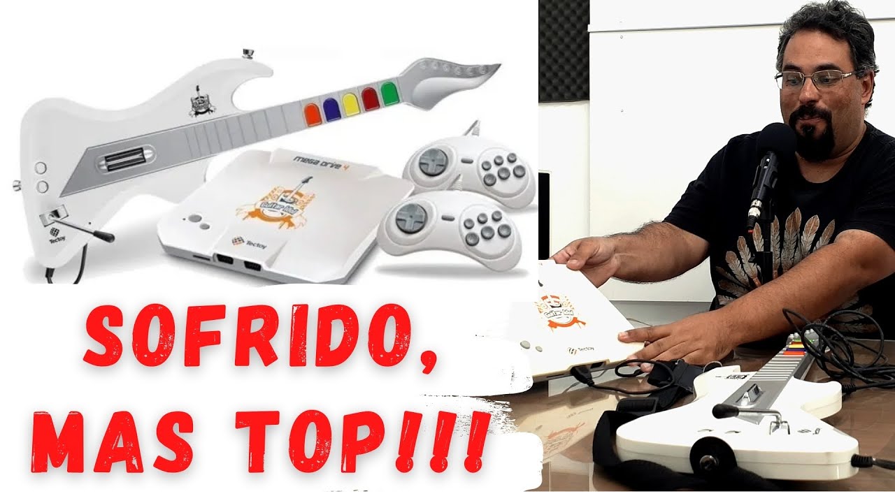 Mega Drive 4 Guitar Idol - A ideia foi o máximo, mas desempenho não é lá aquelas coisas.