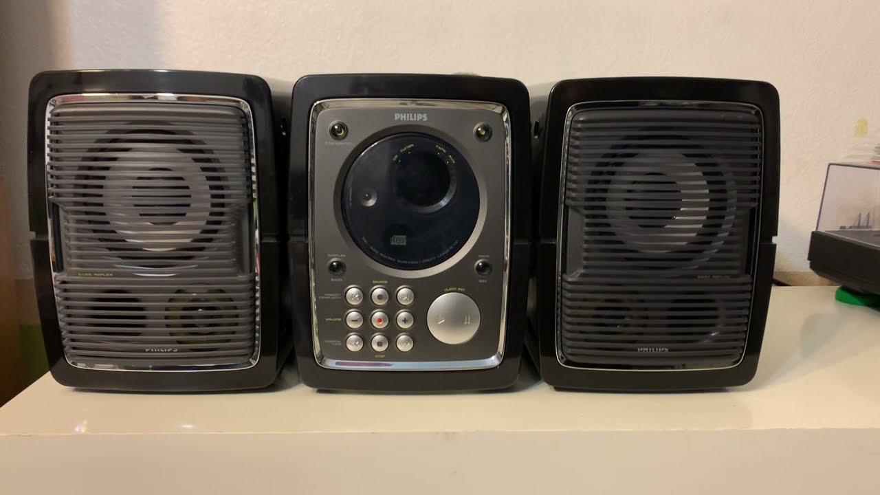 Philips MC-320 bookshelf stereo system