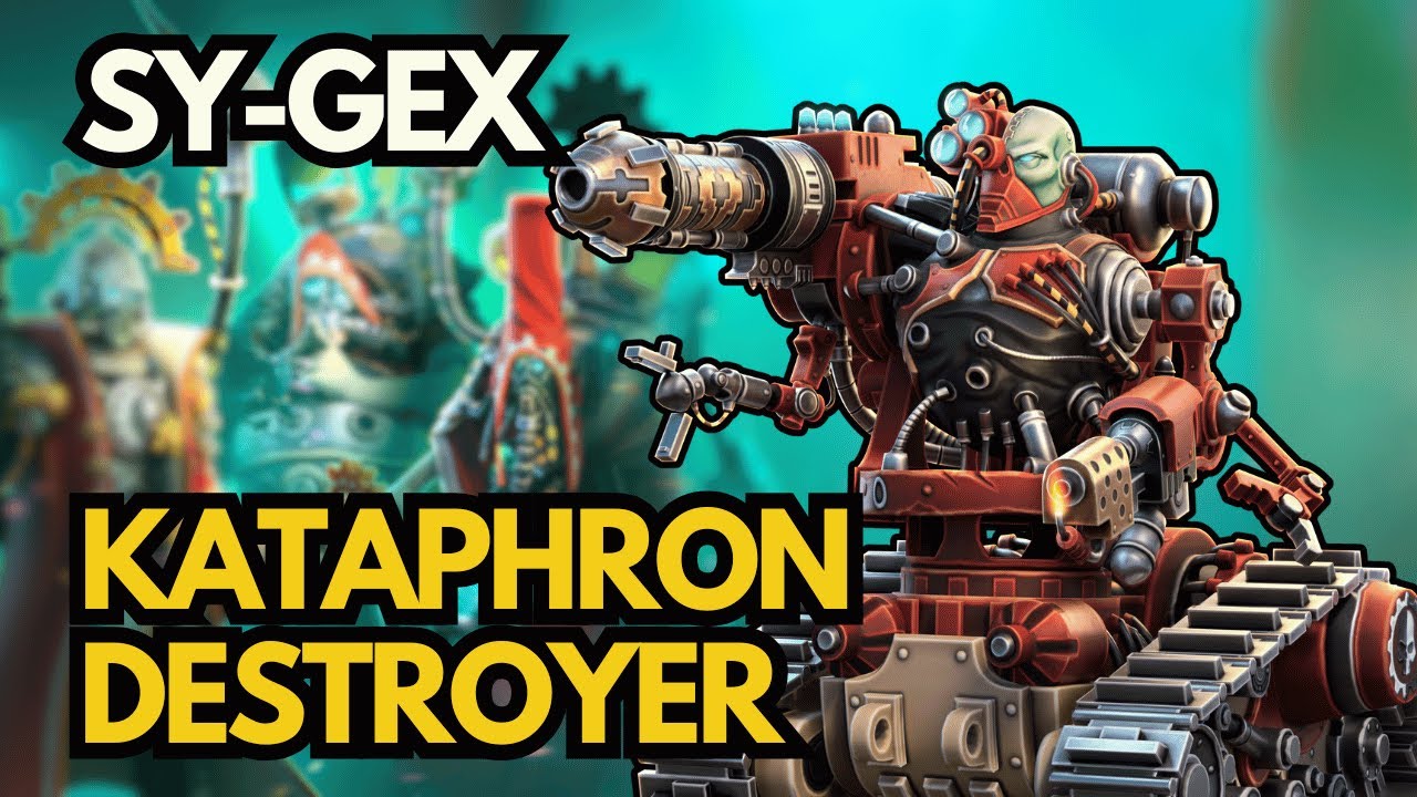 Sy-Gex - Kataphron Destroyer! Character Showcase - Warhammer 40,000: Tacticus!