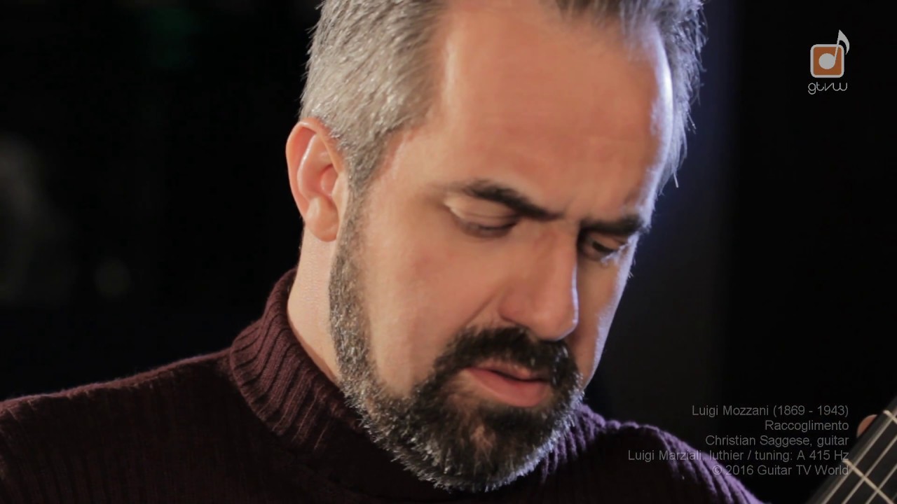 Christian Saggese plays two pieces by Luigi Mozzani