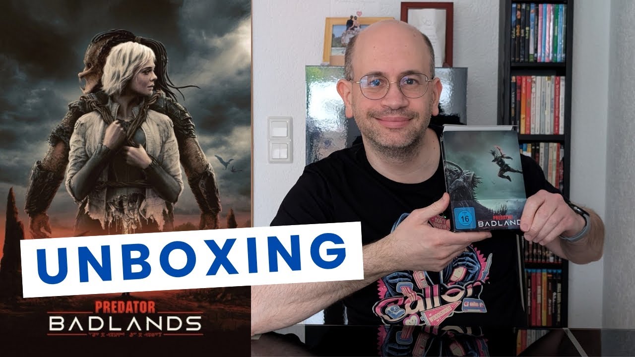 Leider viel Potential verschenkt - Predator: Badlands 4K UHD Steelbook: Unboxing 