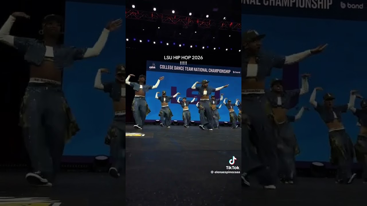 lsu tg uda semi-finals hip hop | video credits @elenaespinozaaa  #dance #hiphop #performance