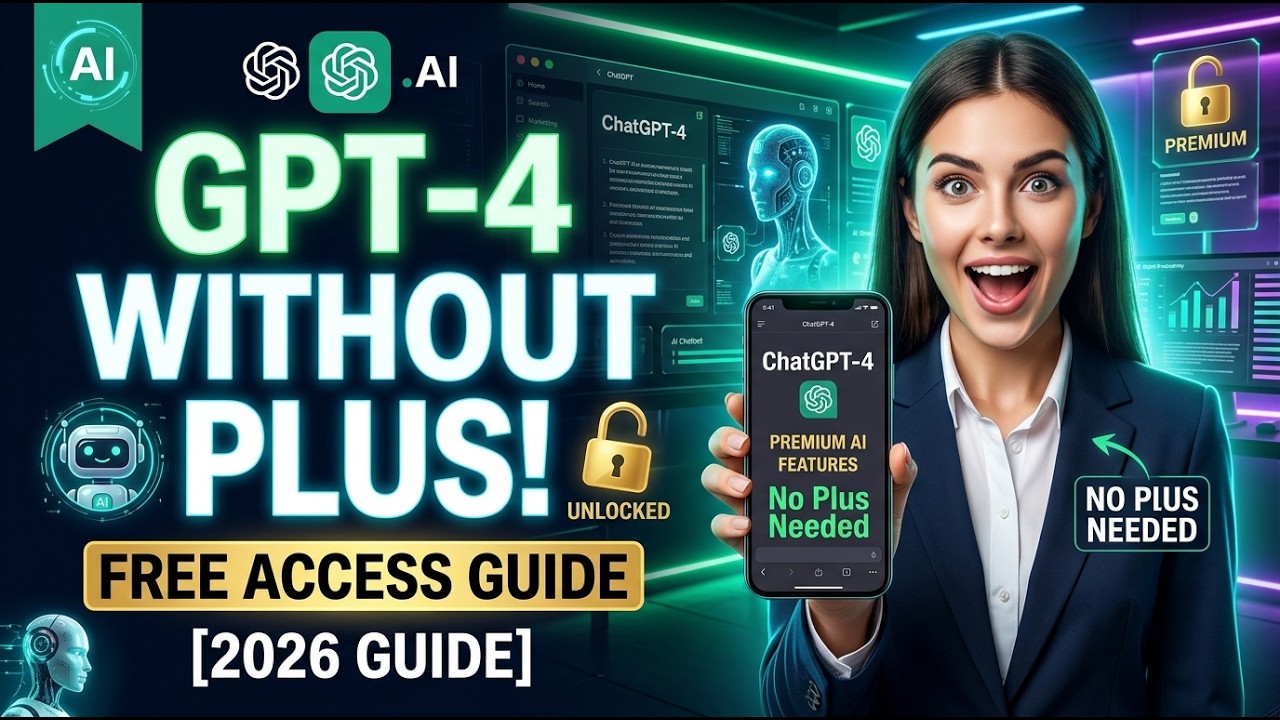 How to Access Chat GPT-4 for Free without ChatGPT Plus [2026 Full Guide]