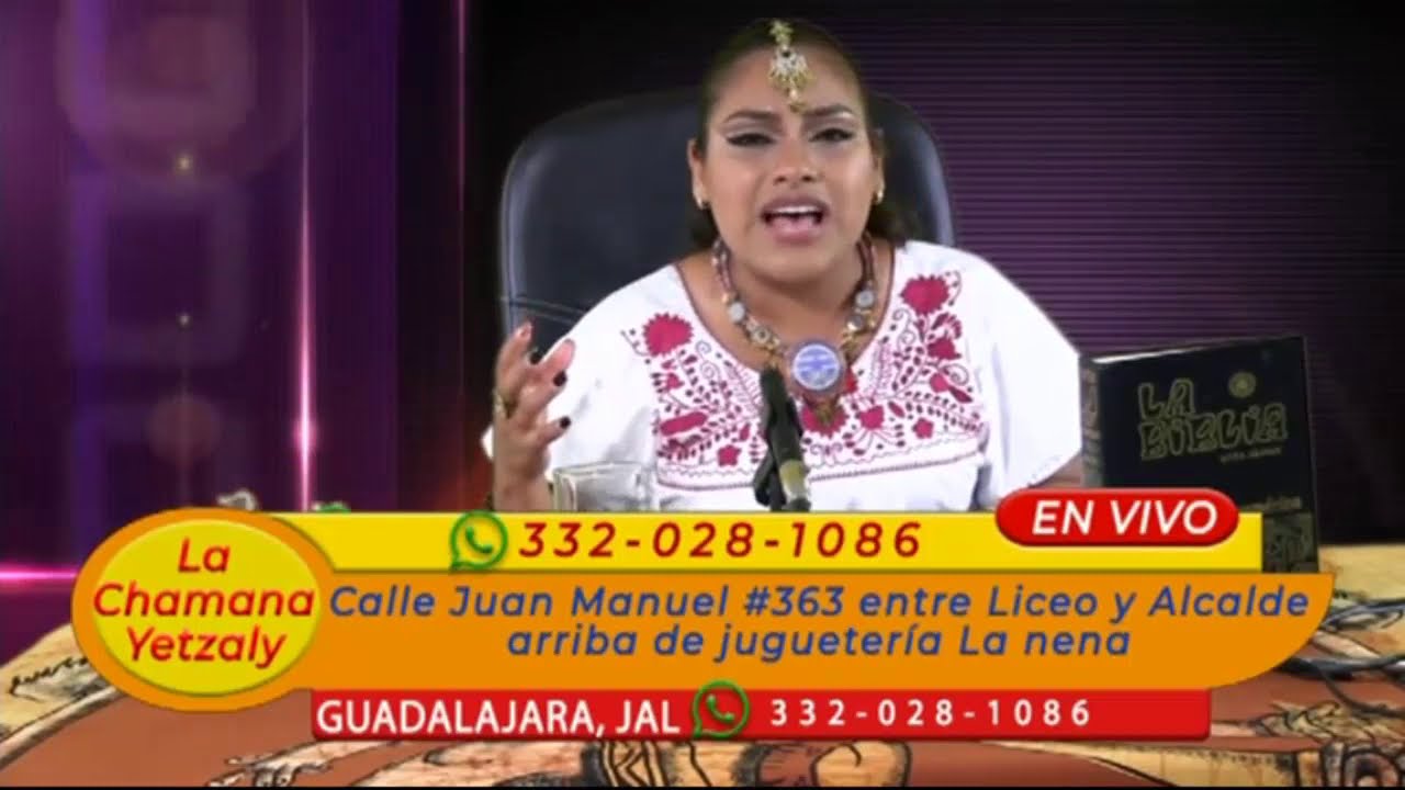 LA CHAMANA YETZALY (programa completo, 2020)