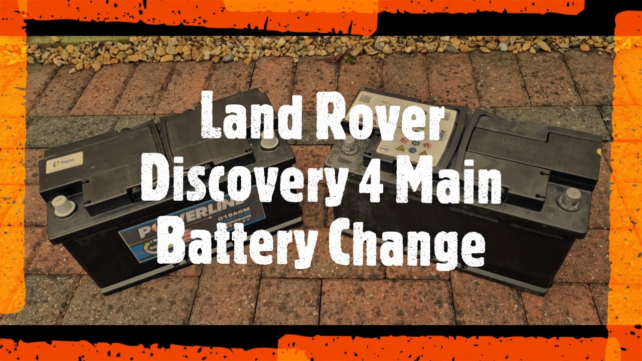 Land Rover Discovery 4 Main Battery Change