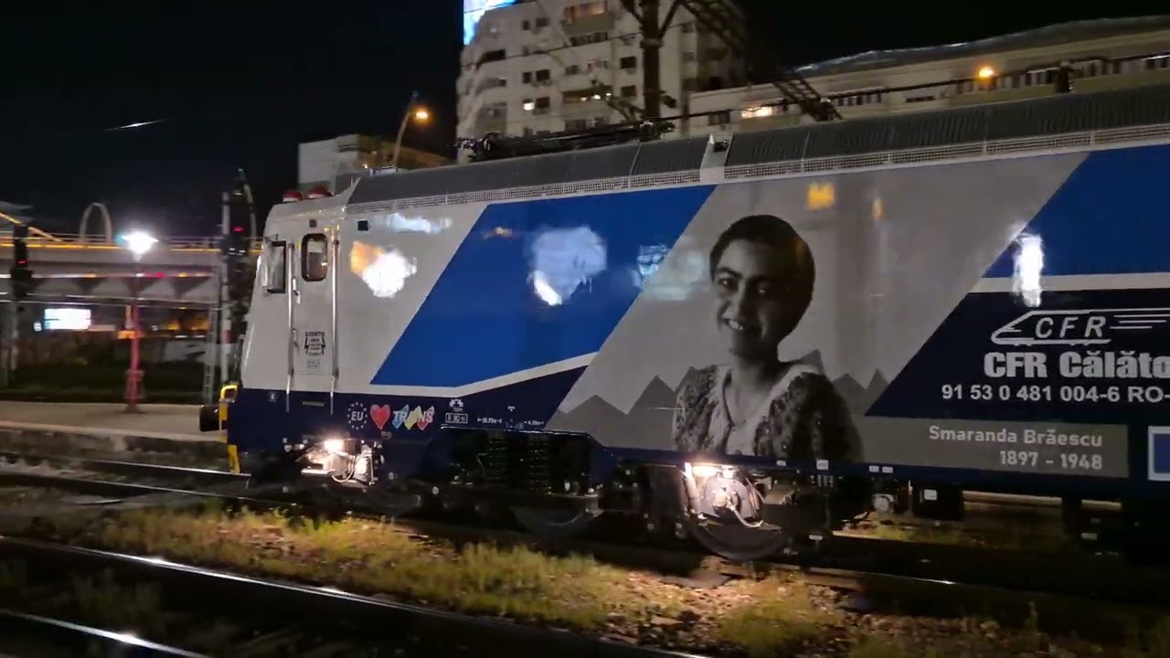 LEMA 481-004 „Smaranda Brăescu” la primul drum spre Valea Prahovei cu IR1641 spre Brasov