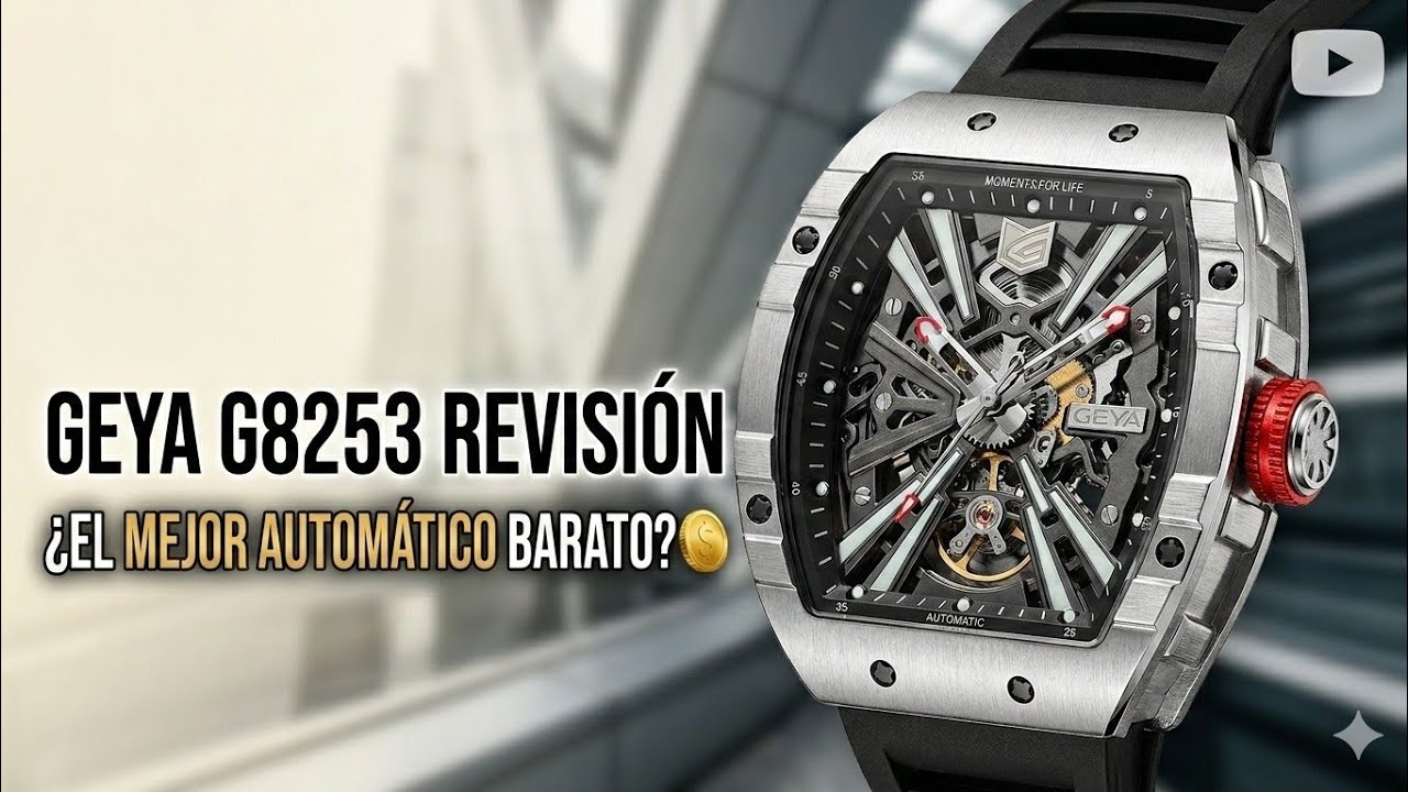 GEYA G8253: ¿El Mejor Reloj Automático Calidad-Precio?