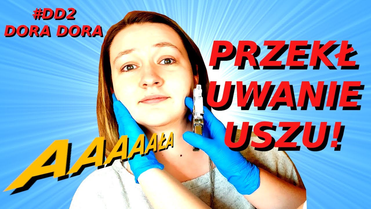 PRZEKŁUWANIE USZU