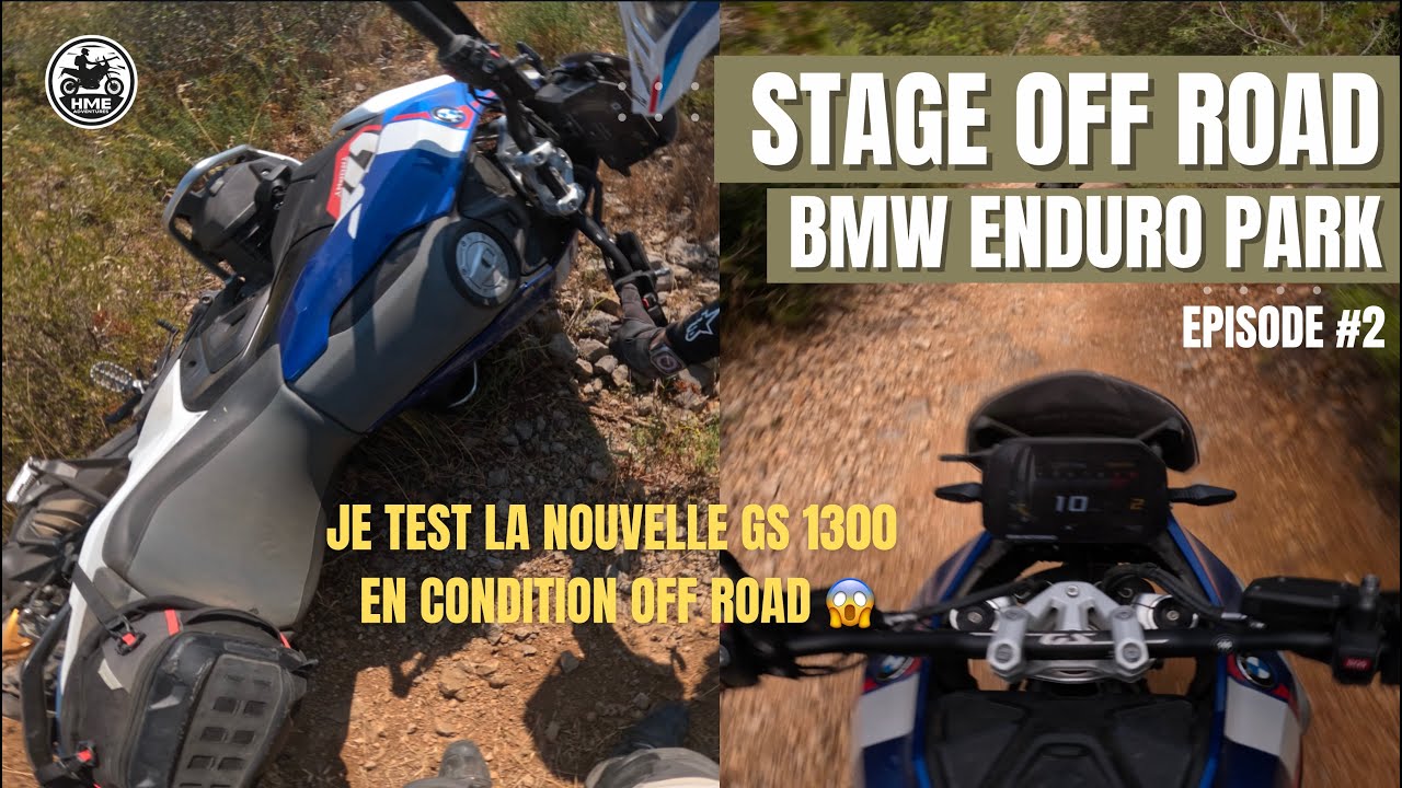 ESSAI BMW R1300 GS : Stage OFFROAD au BMW Enduro Park (Épisode 2)