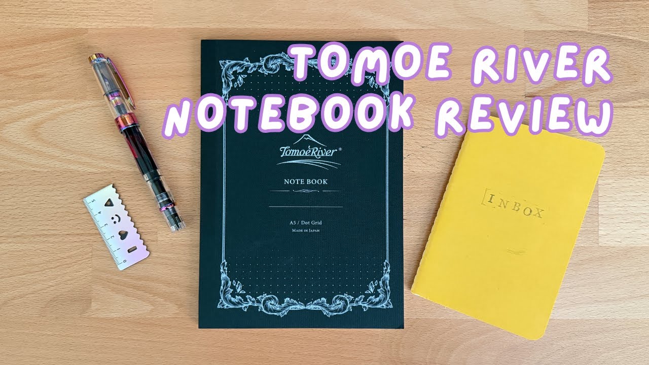 Sanzen Tomoe River Paper notebook review + other stationery goodies