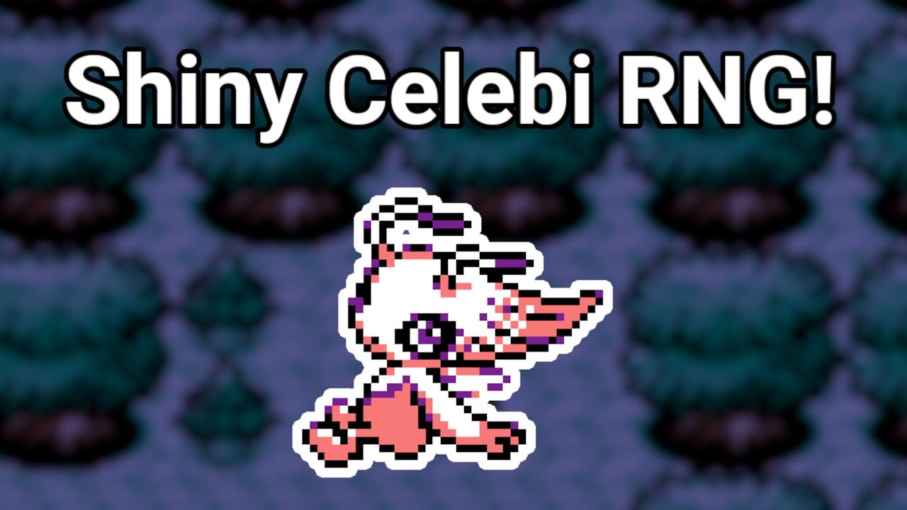 RNG Shiny Celebi on 3DS VC - Twitch Stream