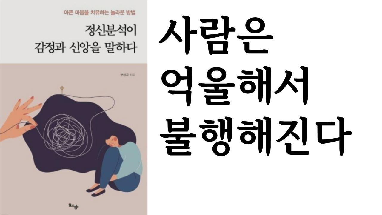 정신분석이 감정과 신앙을 말하다 / 변상규 지음 / 돌아온탕자 펴냄
