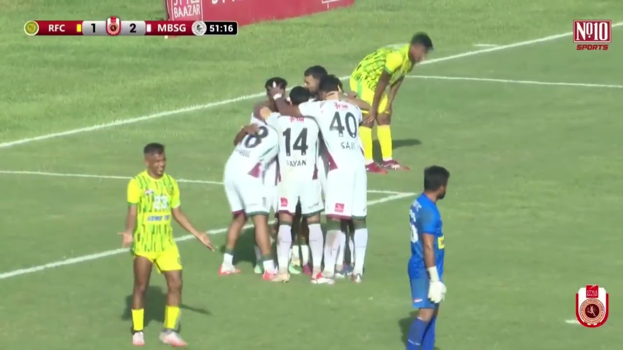 Mohun Bagan All Goals Vs Railway Fc In Calcutta Football League 🔥 MohunBagan 3-1 Railway Fc