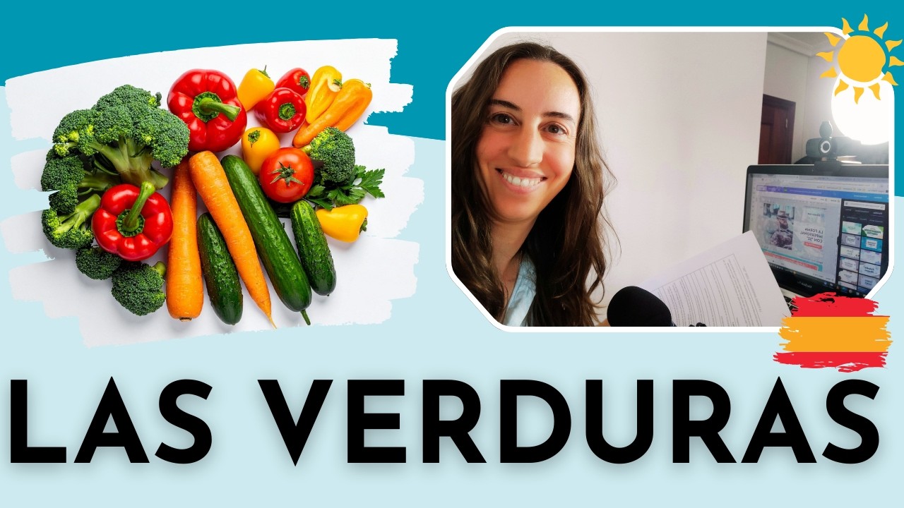 Vegetables - Verduras - Vegetales - Spanish Vocabulary