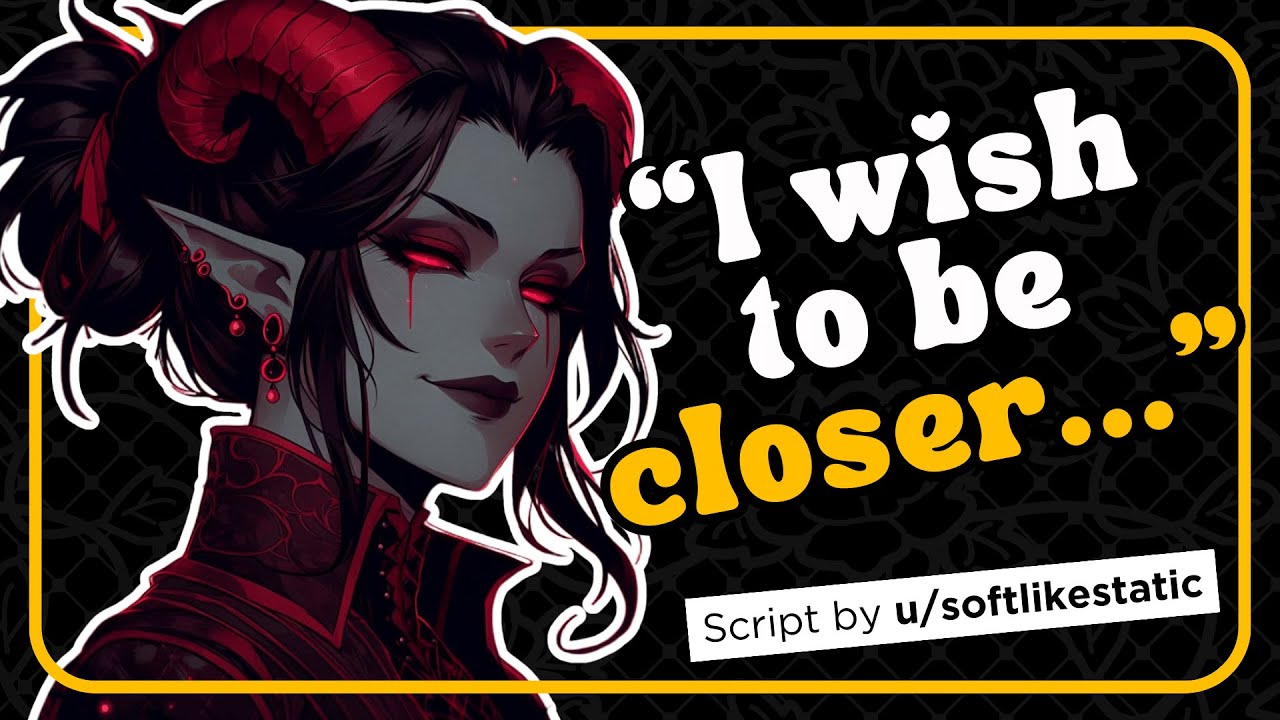 Your Bound Demon is Jealous [F4A] 💕 [Borderline Yandere] [A lil kissing] [Sorcerer Listener]