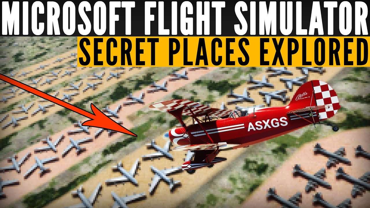 25 СЕКРЕТОВ Google Карт, раскрытых в Microsoft Flight Simulator