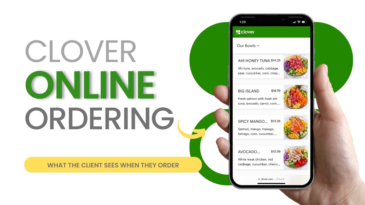Clover Online Ordering Platform for Restaurants