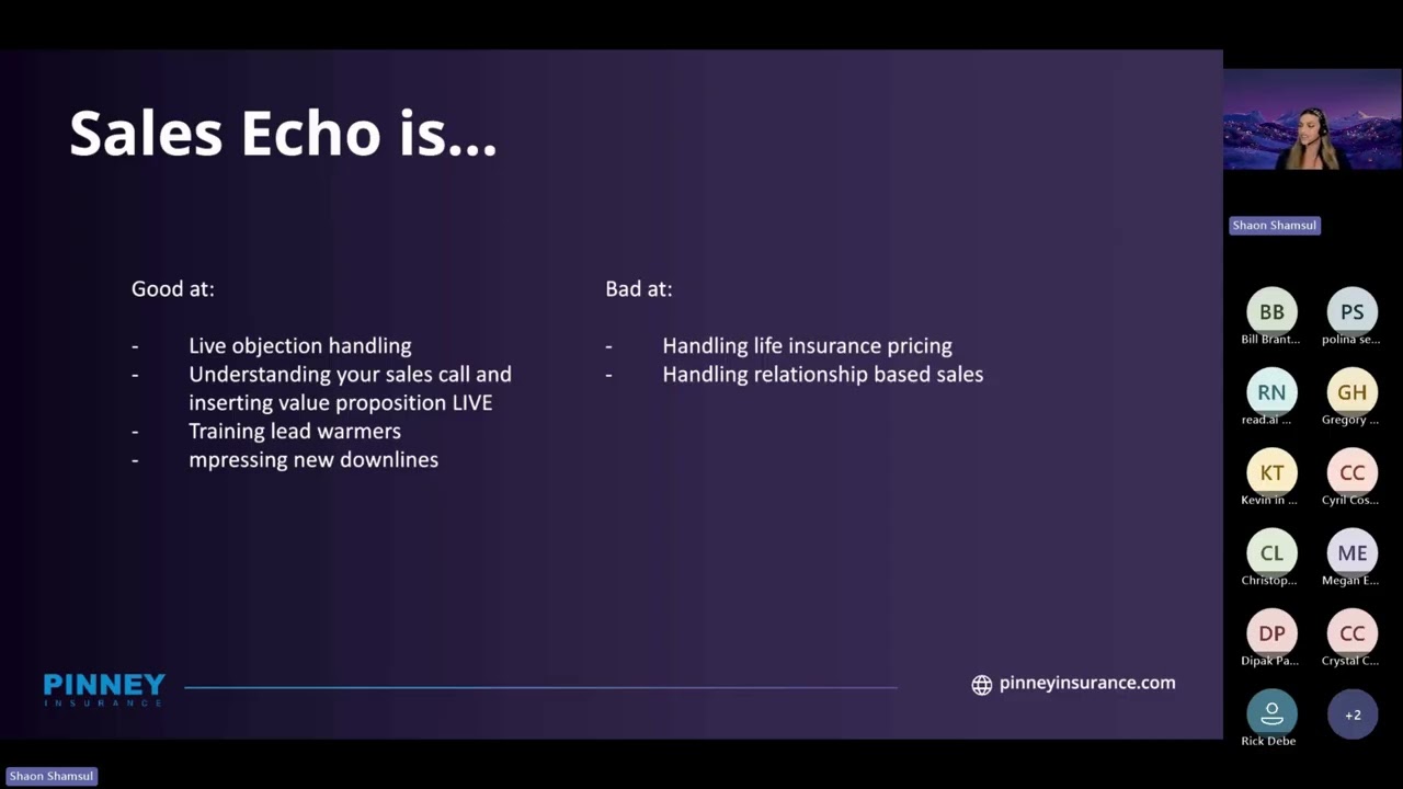Sales Echo for Agents