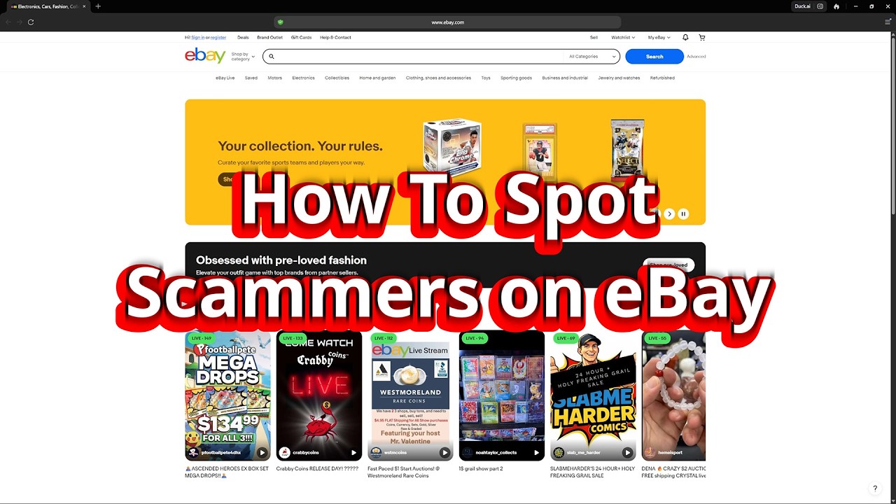 Avoid eBay Scams! #scam #scammer #ebay #safeshopping