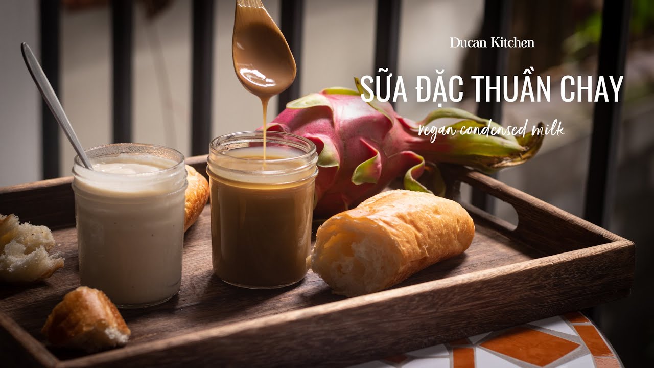 2 CÁCH LÀM Sữa Đặc Thuần Chay Đơn Giản | 2 SIMPLE WAYS OF MAKING VEGAN CONDENSED MILK | ASMR