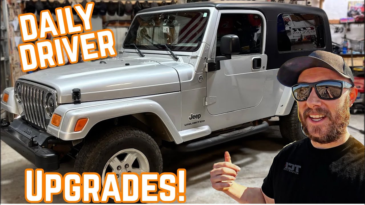 Эти простые усовершенствования полностью преобразили наш Jeep Wrangler!