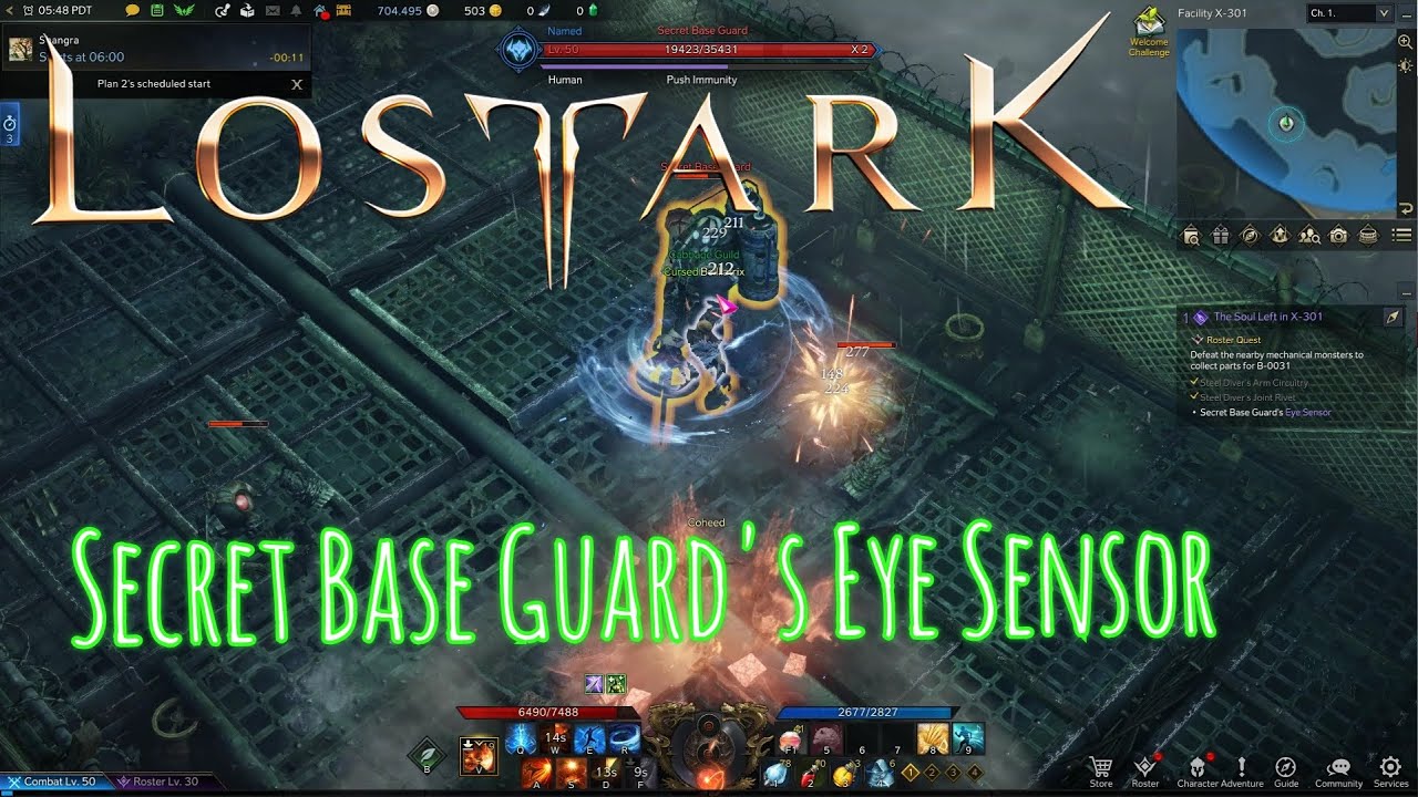 Secret Base Guard's Eye Sensor | Lost Ark