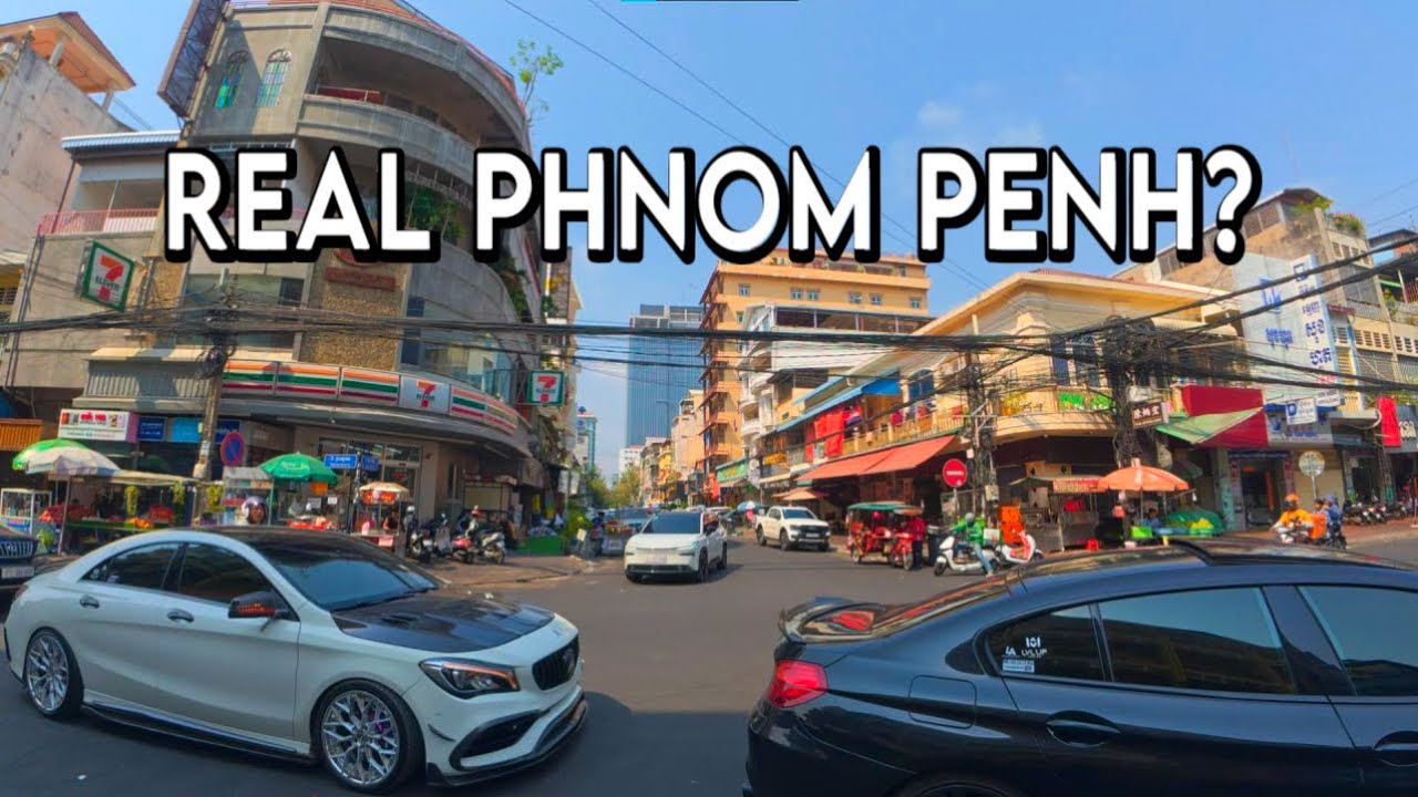 Phnom Penh City Walk | Markets, Streets & Local Life 🚶‍♂️