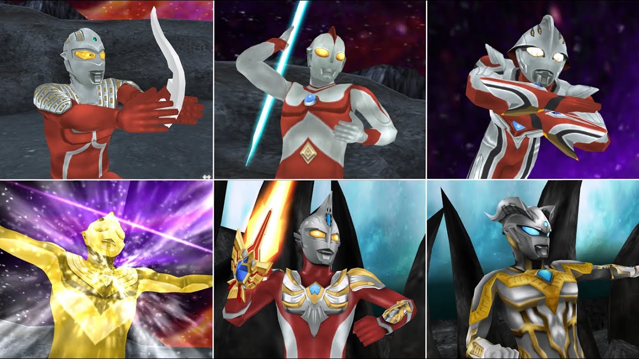 【PSP】ウルトラマン達の必殺技まとめ【ウルトラマンオールスタークロニクル】