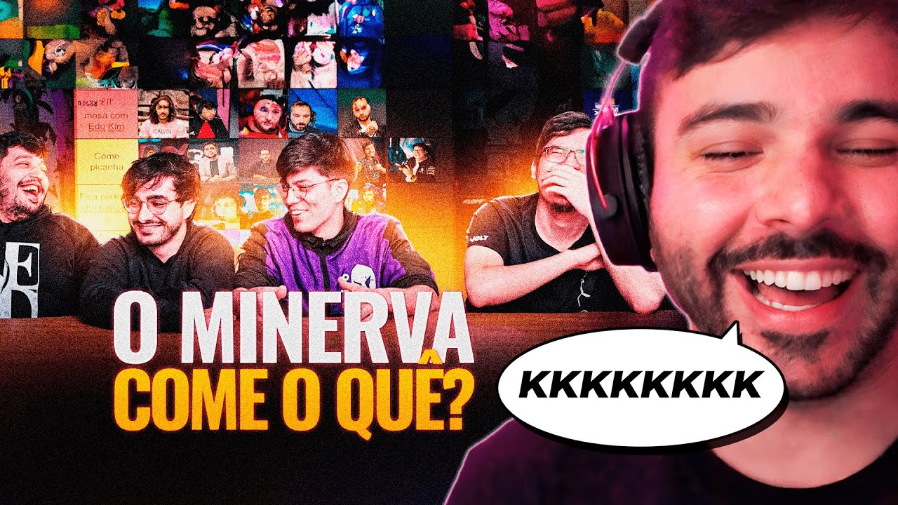 OS JOGADORES da VKS FIZERAM UMA TIER LIST de QUEM CHAMARIAM PRO CHURRASKEYD! MINERVA REAGE e OPINA