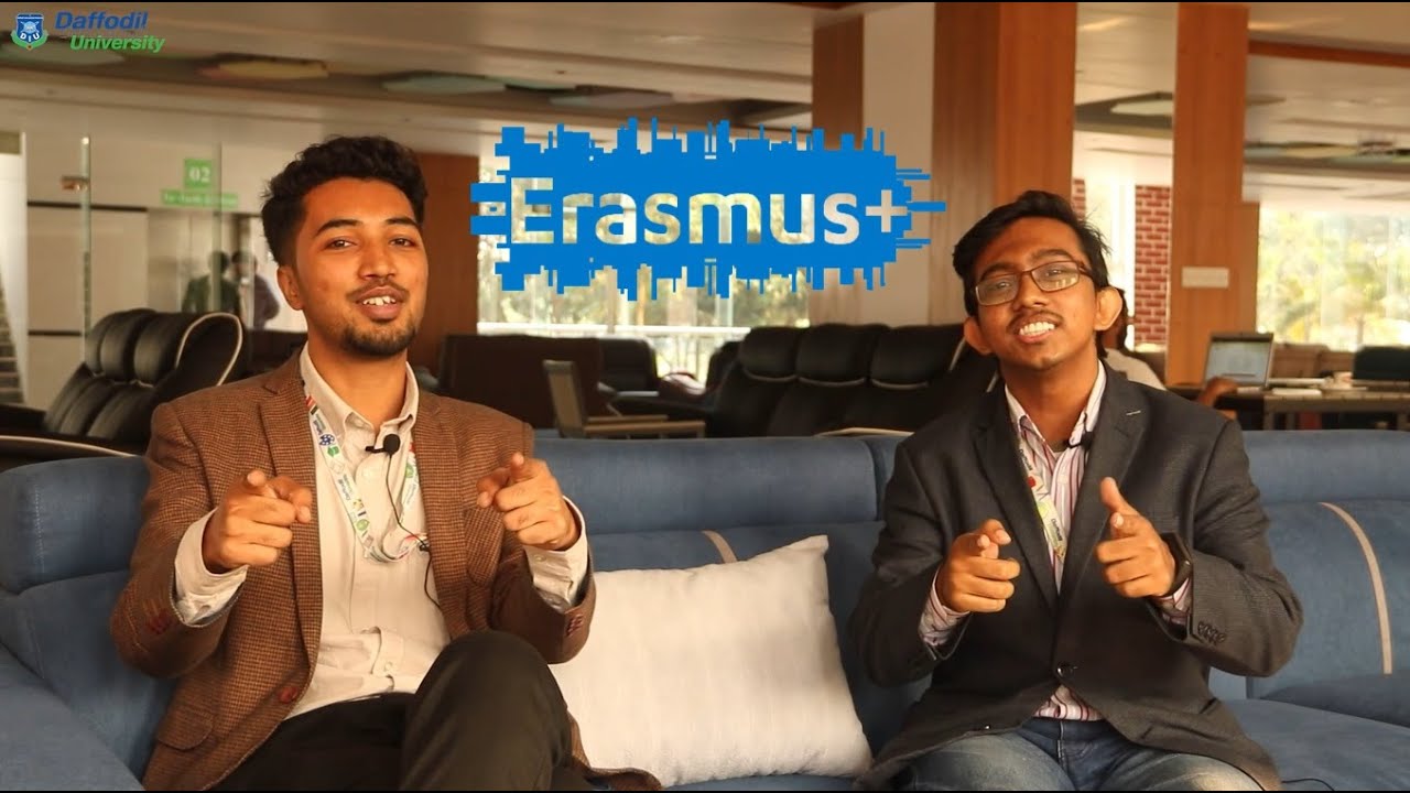 &lsquo;Inspiration Behind the Study Abroad&rsquo; of DIU students who achieved Erasmus+ KA107